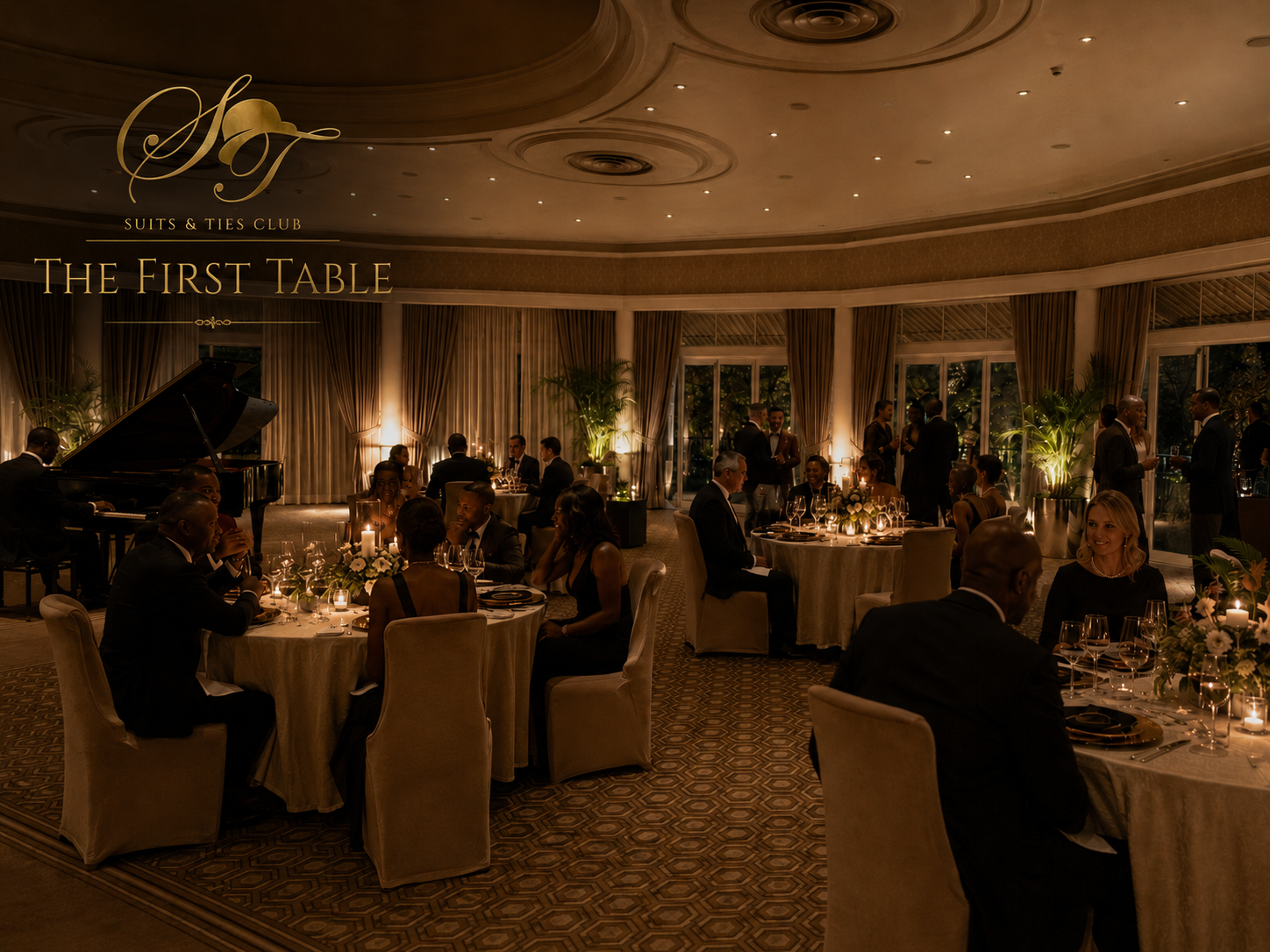 The First Table — a private Suits & Ties Club dinner