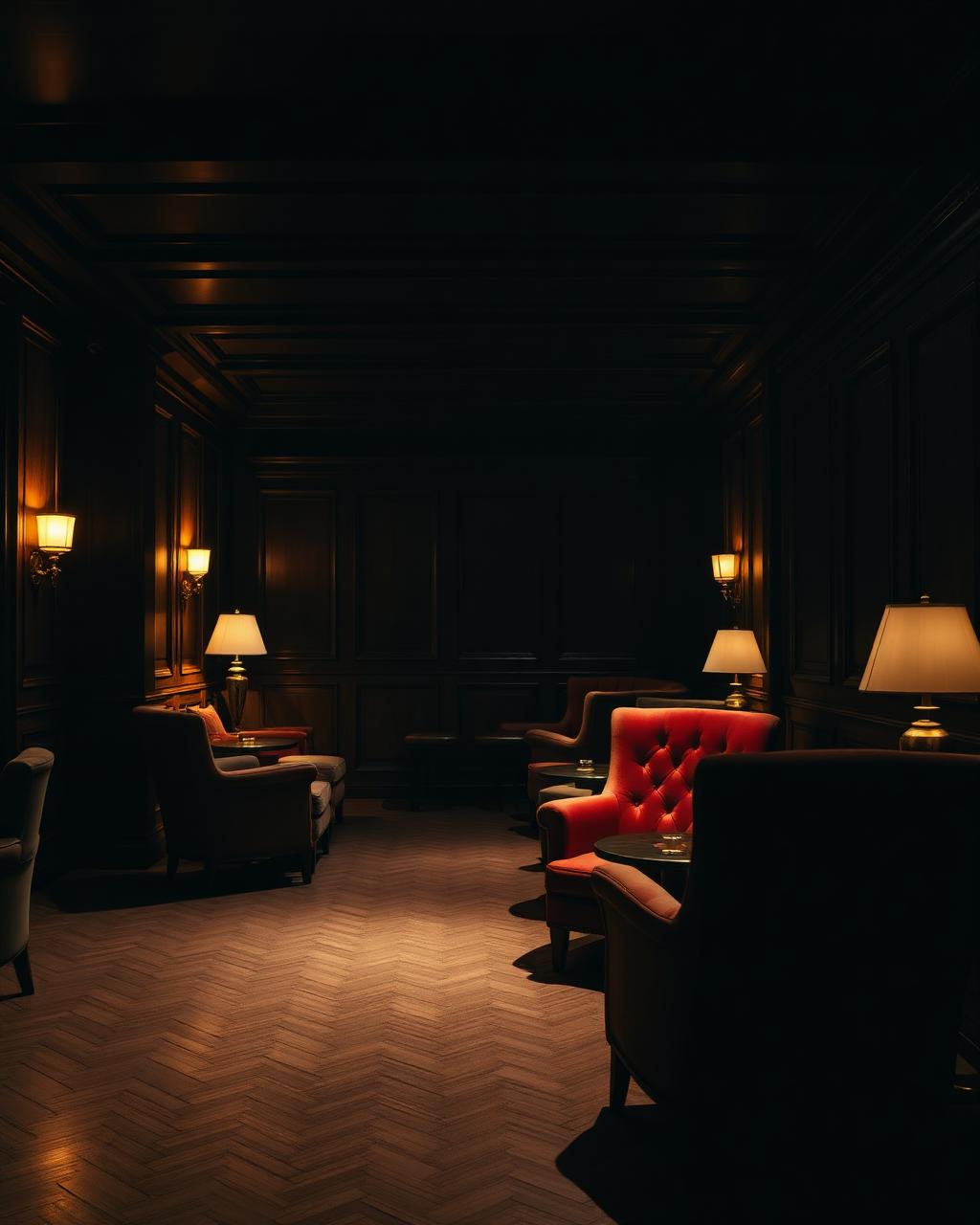 A quiet members lounge